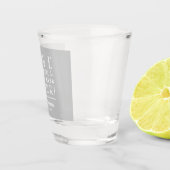 愛と笑いシルバー結婚ズ ショットグラス (右)