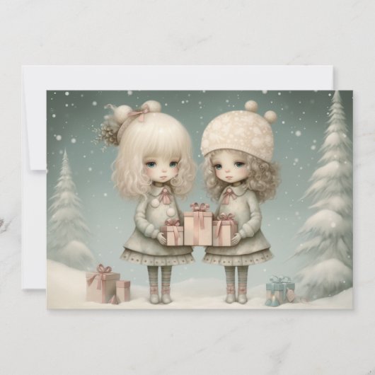 愛と笑顔で満たされたお祭り  シーズンカード (正面)