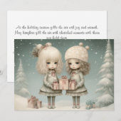 愛と笑顔で満たされたお祭り  シーズンカード (正面/裏面)