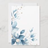 愛と笑顔に満ちた一生 招待状 (裏面)