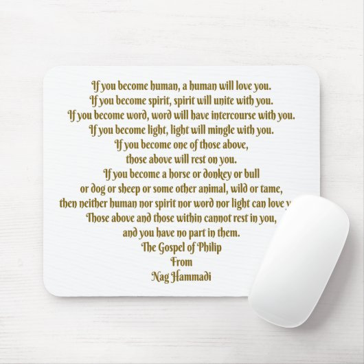 愛と精神 マウスパッド (マウス)