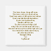 愛と精神 マグネット (正面)