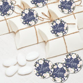 愛と紫感謝してい白エレガントのロ結婚ス ラウンドシール