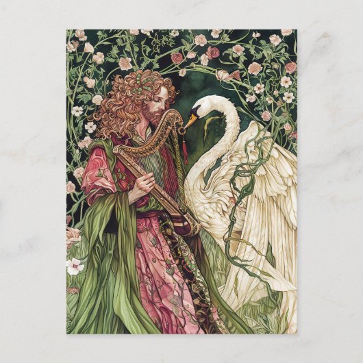 愛と美しいのエングスケルト神 ポストカード (正面)