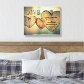 愛と美容師 キャンバスプリント (インサイチュ (寝室))