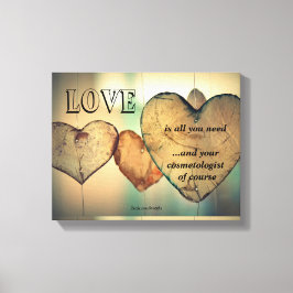 愛と美容師 キャンバスプリント