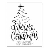 愛と聖降誕祭のスクリプトを作成、家族の大きい ラバースタンプ (インプリント)