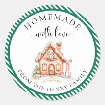 愛と自家製クリスマスプレゼントラベルシール