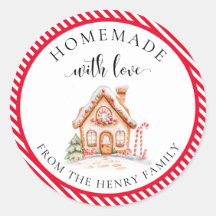 愛と自家製クリスマスプレゼントラベルシール