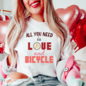 愛と自転車 Tシャツ