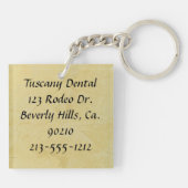 愛と良い歯医者 キーホルダー (裏面)