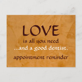 愛と良い歯医者 ポストカード