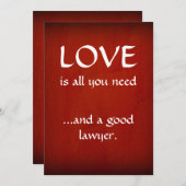 愛と良き弁護士に感謝 サンキューカード (正面/裏面)