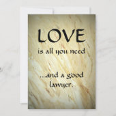 愛と良き弁護士に感謝 サンキューカード (正面)