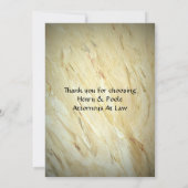愛と良き弁護士に感謝 サンキューカード (裏面)