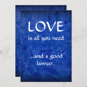 愛と良き弁護士に感謝 サンキューカード (正面/裏面)