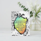 愛と色彩の祭典 ホリ・ハートフェスティバル ポストカード (スタンド正面)