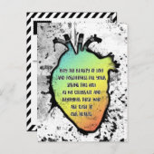 愛と色彩の祭典 ホリ・ハートフェスティバル ポストカード (正面/裏面)