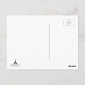 「愛と色」イラストレーションbyペイズリーイン・パリ™ ポストカード (裏面)