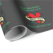 愛と花で母を幸せに ラッピングペーパー (ロールコーナー)