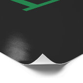 愛と花と母の日を幸せにカラフル ポスター (コーナー)