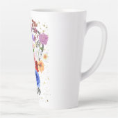 愛と花 カフェラテマグ (右)