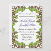 愛と蝶のための招待状 招待状 (裏面)