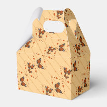 愛と蝶のオレンジ色の対角線