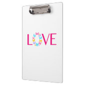 愛と蝶のクリップボード クリップボード (左)