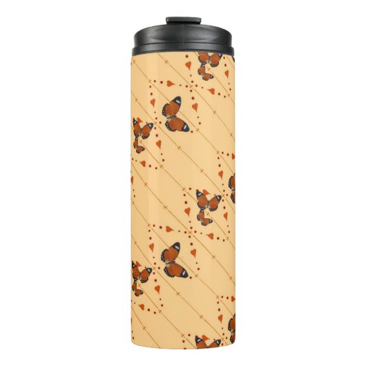 愛と蝶のバージョン2 タンブラー (正面)