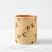 愛と蝶のバージョン2 マグカップ (中央)