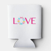 愛と蝶 缶クーラー (裏面)