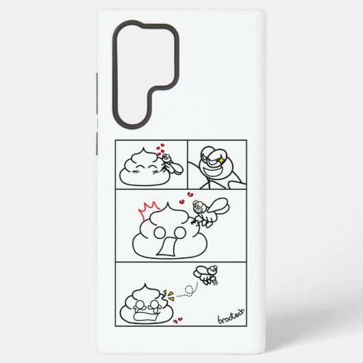 愛と裏切り – Brootsch the PooPoo Samsung Galaxyケース (裏面)