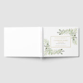 愛と記憶のグリーン 追悼・葬儀記念 ゲストブック (全面)