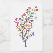 愛と調和の木 フードラベル (シングルラベル)