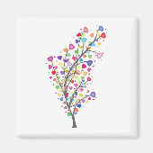 愛と調和の木 マグネット (正面)