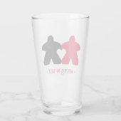 愛と赤と黒のタンブラーのミートリー タンブラーグラス (裏面)