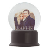 愛と輝きの写真 スノーグローブ (裏面)