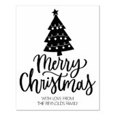 愛と陽気なクリスマス、家族大 ラバースタンプ (インプリント)