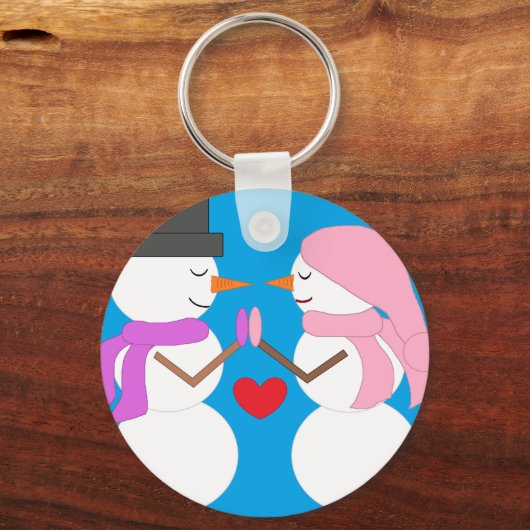 愛と雪の人 キーホルダー (正面)