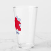 愛と青と赤のタンブラーのミートリー タンブラーグラス (左)