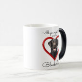 愛と黒い研究室 モーフィングマグカップ (正面右)