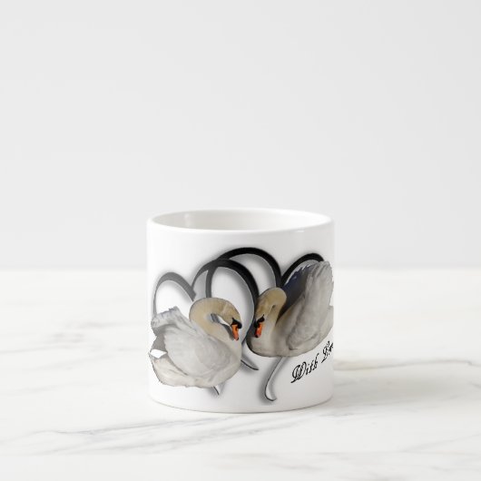 愛と エスプレッソカップ (正面)