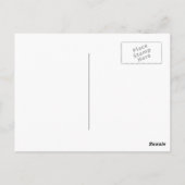 愛と…      来の家は… ポストカード (裏面)