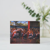 愛と、東部チモール島 ポストカード (スタンド正面)