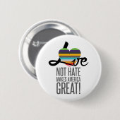 愛ない憎悪(SWM)の円形ボタン 缶バッジ (正面&裏面)