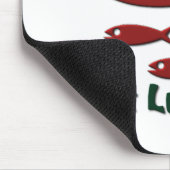 愛ないLutefiskを作って下さい マウスパッド (コーナー)