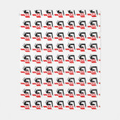 愛なし フリースブランケット (正面)