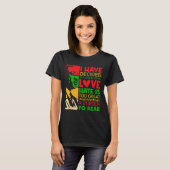 愛にこだわることに決めた マーティン・ルーサー・キング・ジュニア Tシャツ (正面フル)