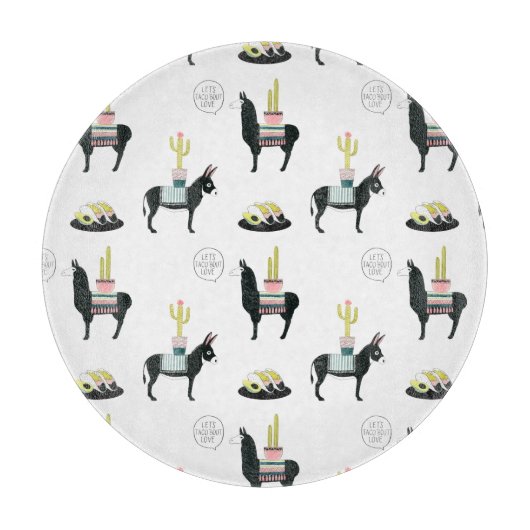 愛についてタコしよう カッティングボード (正面)